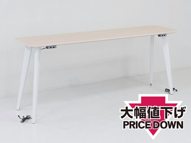 ハイテーブル（電源コンセント２個付き） T-31860 商品写真：オカムラ