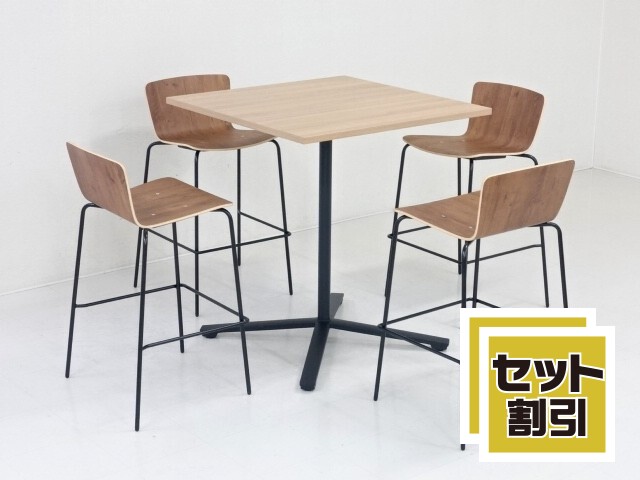 31998 テーブル・ハイテーブル 商品説明へ：中古オフィス家具・楽市