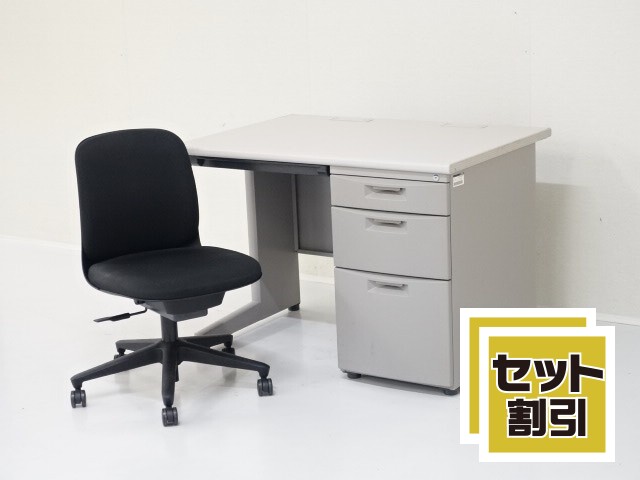片袖デスク・オフィスチェアセット D-37036 商品写真:イトーキ