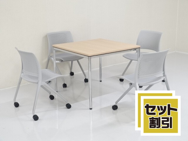 �e�[�u���P�_�E�`�F�A�S�_�Z�b�g MO-37203 ���i�ʐ^�F�I�J����