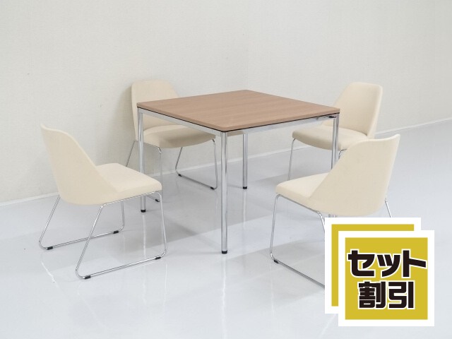 �e�[�u���P�_�E�`�F�A�S�_�Z�b�g MO-37205 ���i�ʐ^�F�I�J����