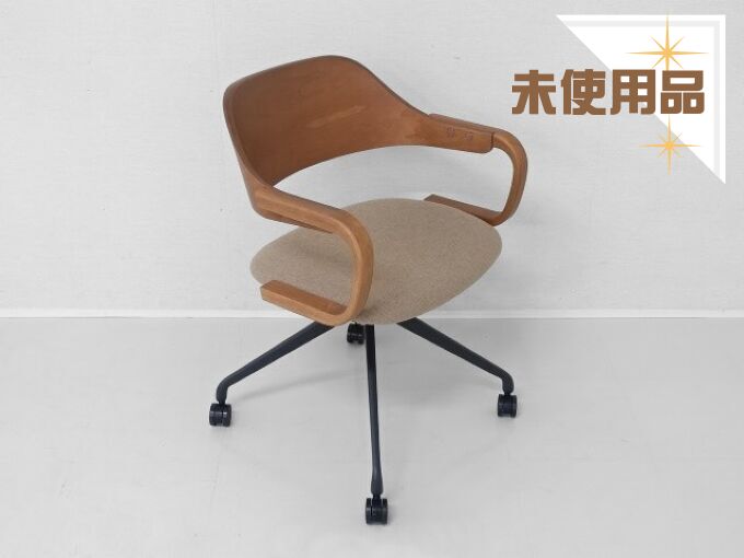 木製チェア(回転タイプ) MC-38860 商品写真:イトーキ