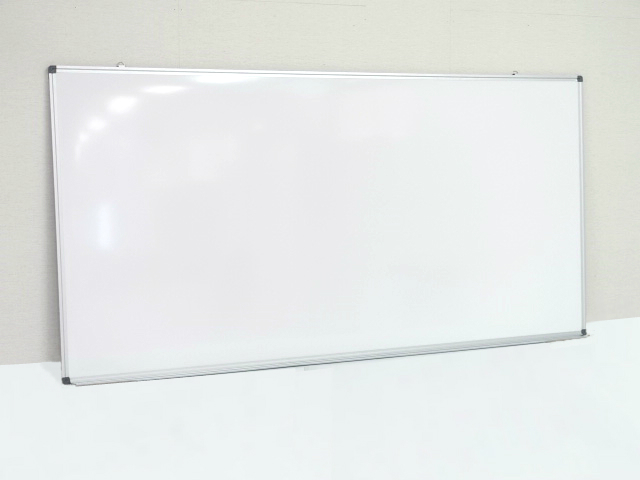 【新品】壁掛けホワイトボード（ホーロー板面） N-27018 商品写真：