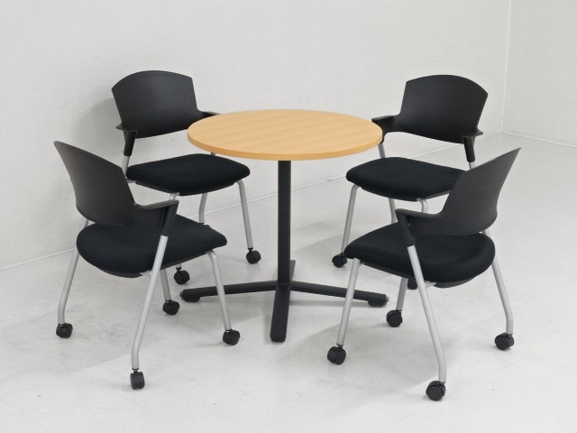 中古｜コクヨ｜ビエナ ［チェア：プロッティ］｜会議５点セット・ミーティングテーブルチェアセット｜MO-32685｜オフィス家具の販売・通販サイト 楽市