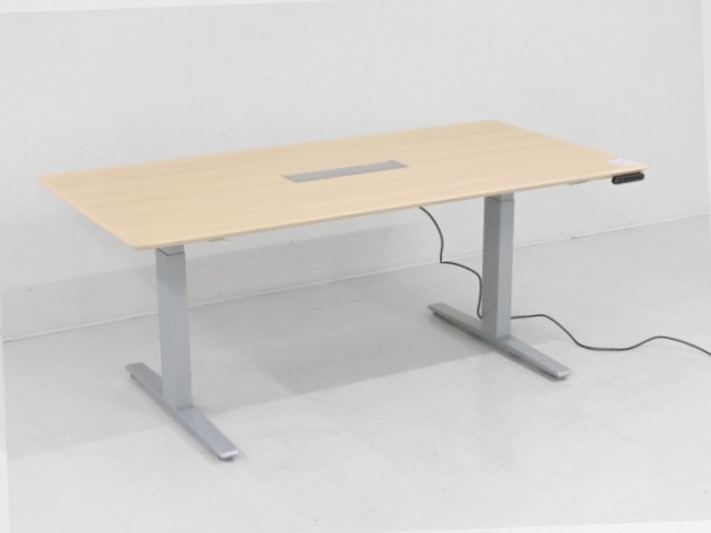 電動昇降テーブル（メモリー機能付き） T-33378 商品写真：オカムラ