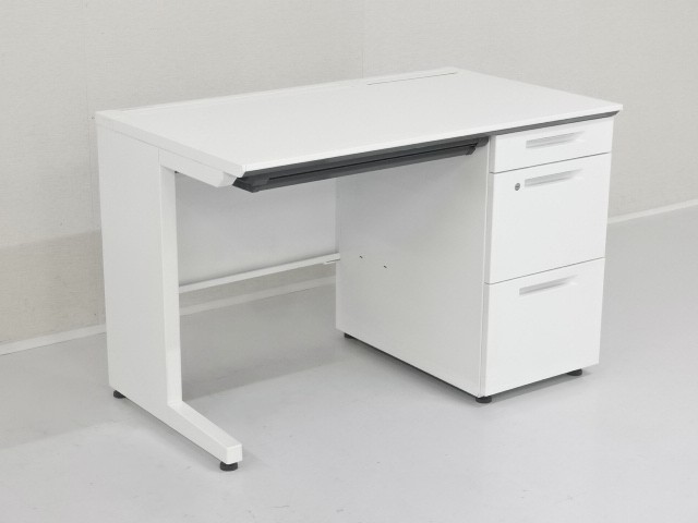 特価！ 事務机 片袖デスク 鍵無し ニューグレー 1100ｘ600ｘ700 | オフィスデスク | 中古オフィス家具の販売・買取ならプロヴァイドへ