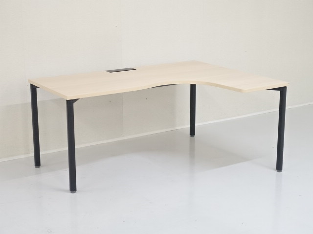 L型デスク(右ラウンド) D-37076 商品写真:内田洋行