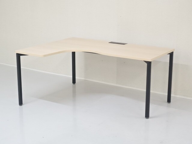 L型デスク(左ラウンド) D-37077 商品写真:内田洋行
