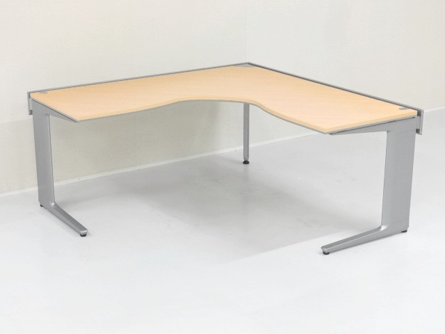 L型デスク D-37305 商品写真:オカムラ