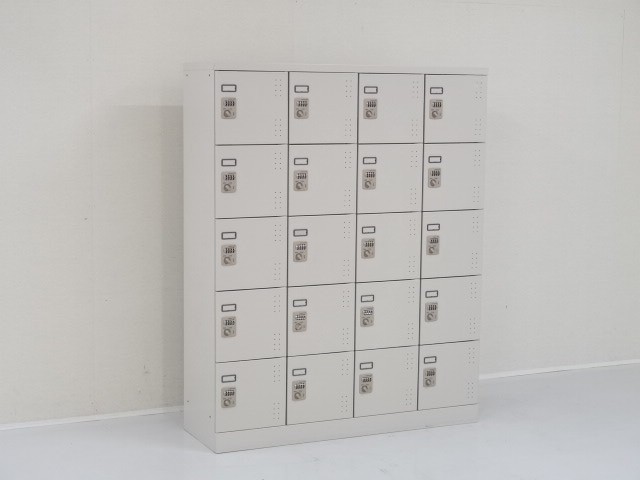 20人用ロッカー(ダイヤル錠タイプ) R-37390 商品写真:コクヨ