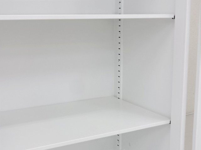 中古｜コクヨ｜エディア｜両開き書庫（Ｈ６ｃｍベース付）・スチール